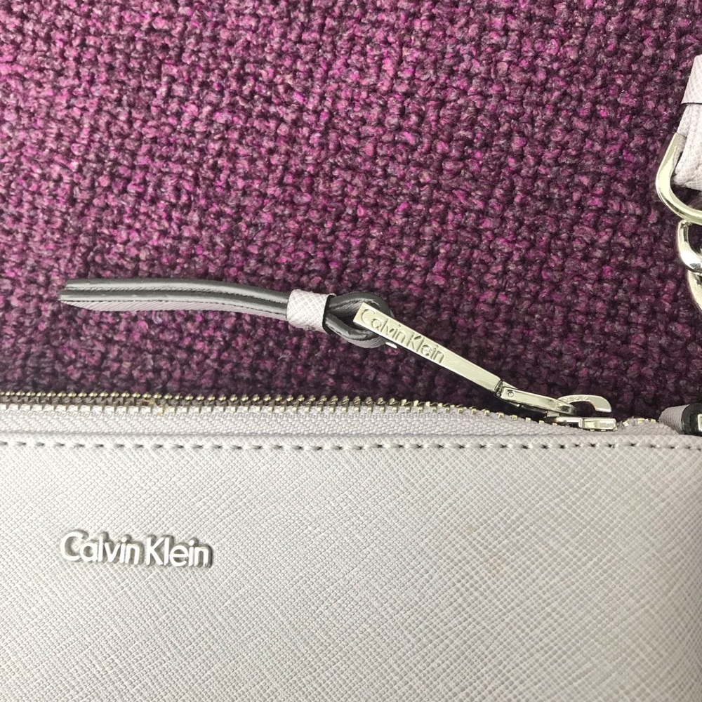 Calvin Klein Lavender Crossbody Purse - Picture 6 of 7